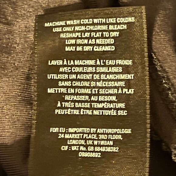 Maeve by Anthropologie Blue Textured Geometric Pencil Skirt Size XS - Picture 8 of 11